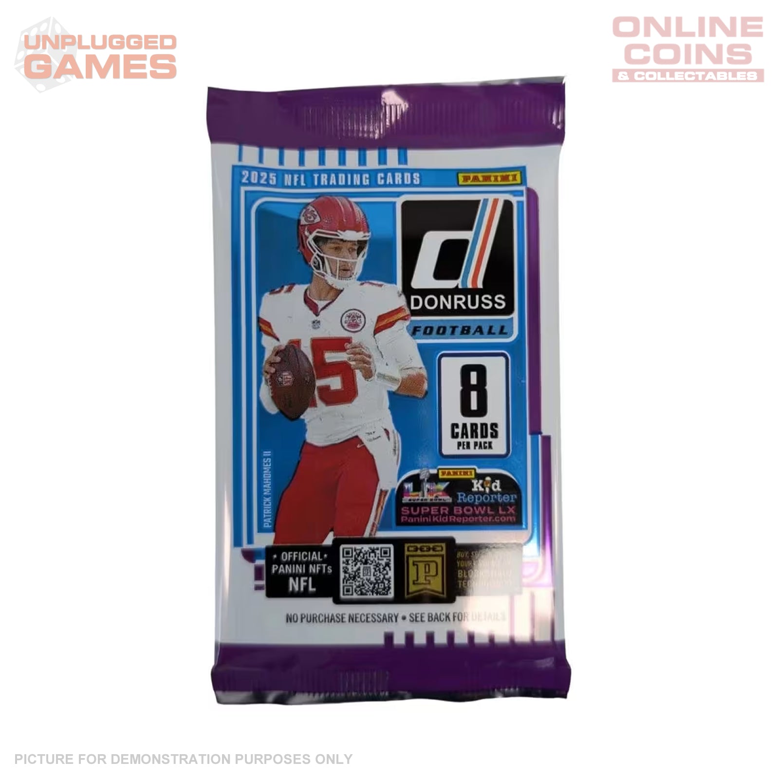 Panini Donruss 2025 NFL Football Trading Card - Pack